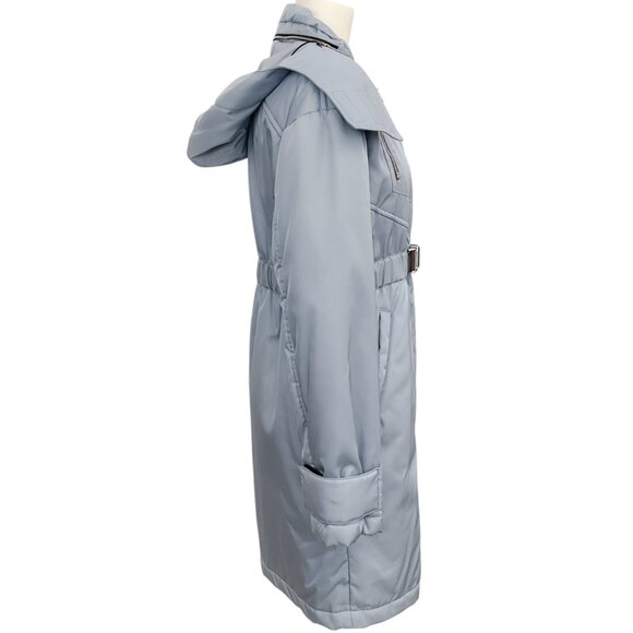 Givenchy Ice Blue Windbreaker with Belt - Picture 2 of 4